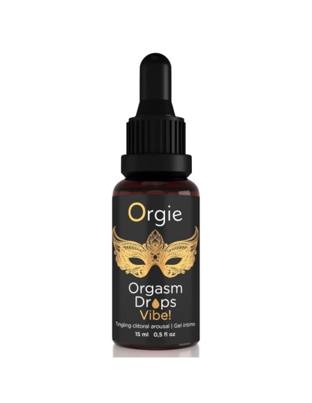 ORGIE - ORGASM DROPS VIBE! VIBRATING CLITORAL AROUSAL 15 ML
