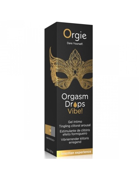 ORGIE - ORGASM DROPS VIBE! VIBRATING CLITORAL AROUSAL 15 ML