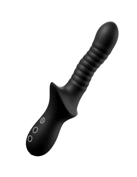 ANAL FANTASY ELITE - PLEASURE WAVE RECHARGEABLE BLACK ANAL MASSAGER