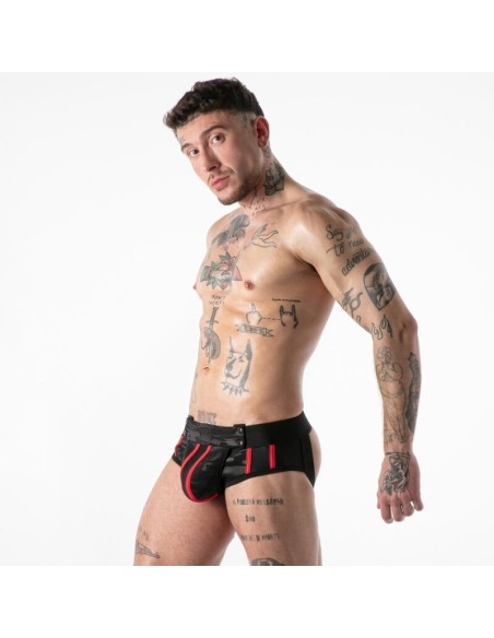 LOCKER GEAR - FULL MILITARY ACCESS JOCK BRIEF ROJO S