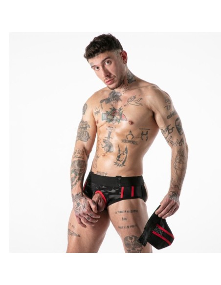 LOCKER GEAR - FULL MILITARY ACCESS JOCK BRIEF ROJO S
