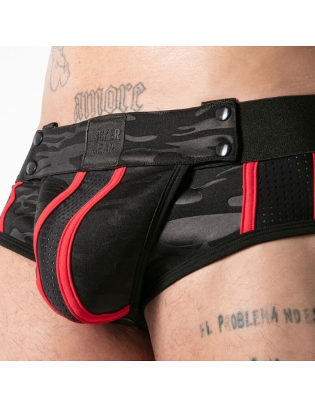 LOCKER GEAR - FULL MILITARY ACCESS JOCK BRIEF ROJO S