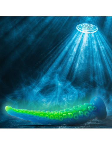 EPIC - SCYLLA FLUORESCENT THIN TENTACLE DILDO...