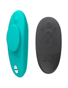 WE-VIBE - MOXIE+ MAGNETIC-CLIP PANTY VIBRATOR AQUA