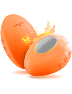 WE-VIBE - TEMP HEATING AND COOLING VIBRATOR TANGERINE 2