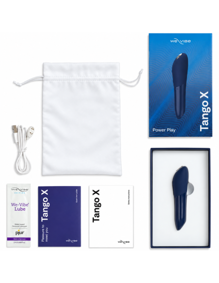 WE-VIBE - TANGO X RECHARGEABLE BULLET VIBRATOR MIDNIGHT BLUE