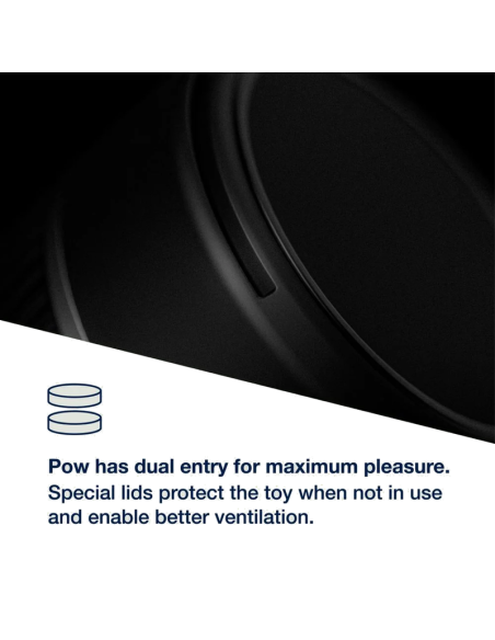 ARCWAVE - POW MANUAL STROKER WITH SUCTION CONTROL BLACK