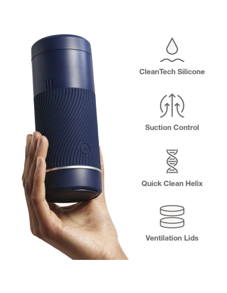 ARCWAVE - POW MANUAL STROKER WITH SUCTION CONTROL BLUE