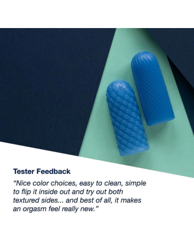 ARCWAVE - GHOST REVERSIBLE SILICONE STROKER BLUE