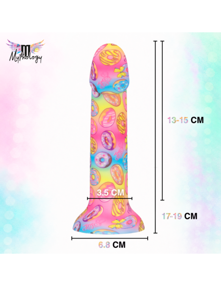 MYTHOLOGY - LYRA 2 SILICONE DILDO 19 CM Ø 3.3 CM DONUTS