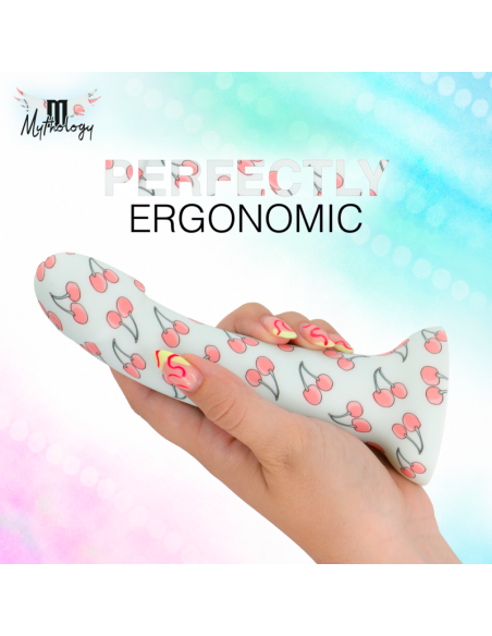 MYTHOLOGY - LYRA 3 SILICONE DILDO 17 CM Ø 3.6 CM CHERRIES