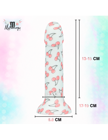 MYTHOLOGY - LYRA 3 SILICONE DILDO 17 CM Ø 3.6...