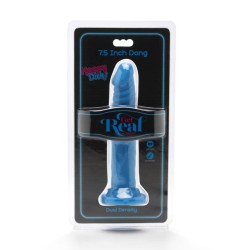 GET REAL - HAPPY DICKS DONG 19 CM BLUE 2