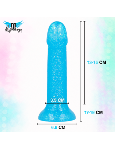 MYTHOLOGY - LYRA 8 SILICONE DILDO 17 CM Ø 3.6...