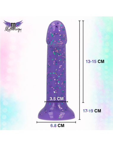MYTHOLOGY - LYRA 10 SILICONE DILDO 17 CM Ø 3.6...