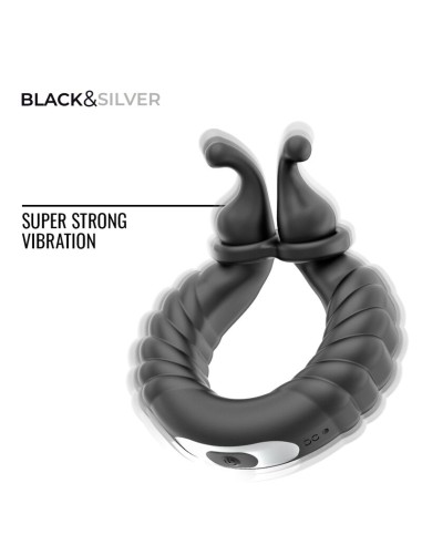 BLACK  SILVER - NEO RECHARGEABLE COUPLES'...
