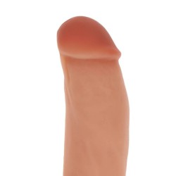 GET REAL - SILICONE DILDO 18 CM W BALLS SKIN 2