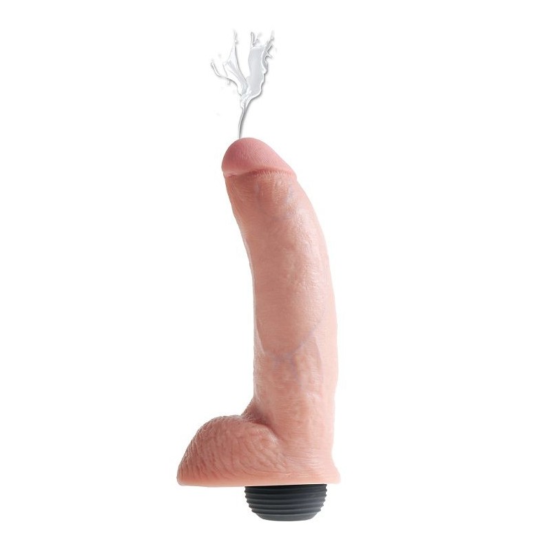 KING COCK - PENE REALÍSTICO EYACULADOR NATURAL...