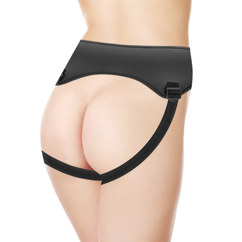 CYBER SILICOCK - STRAP-ON HARNESS WITH 3 RINGS...