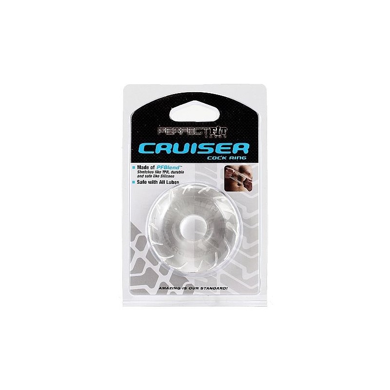 ANILLO CRUISER PERFECT FIT - TRANSPARENTE