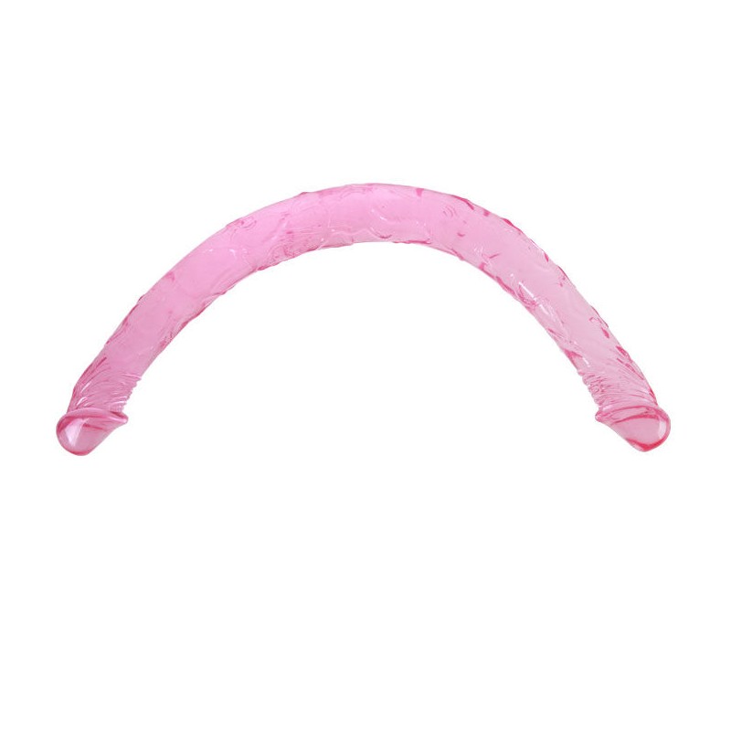 BAILE - PINK DOUBLE DONG 44.5 CM