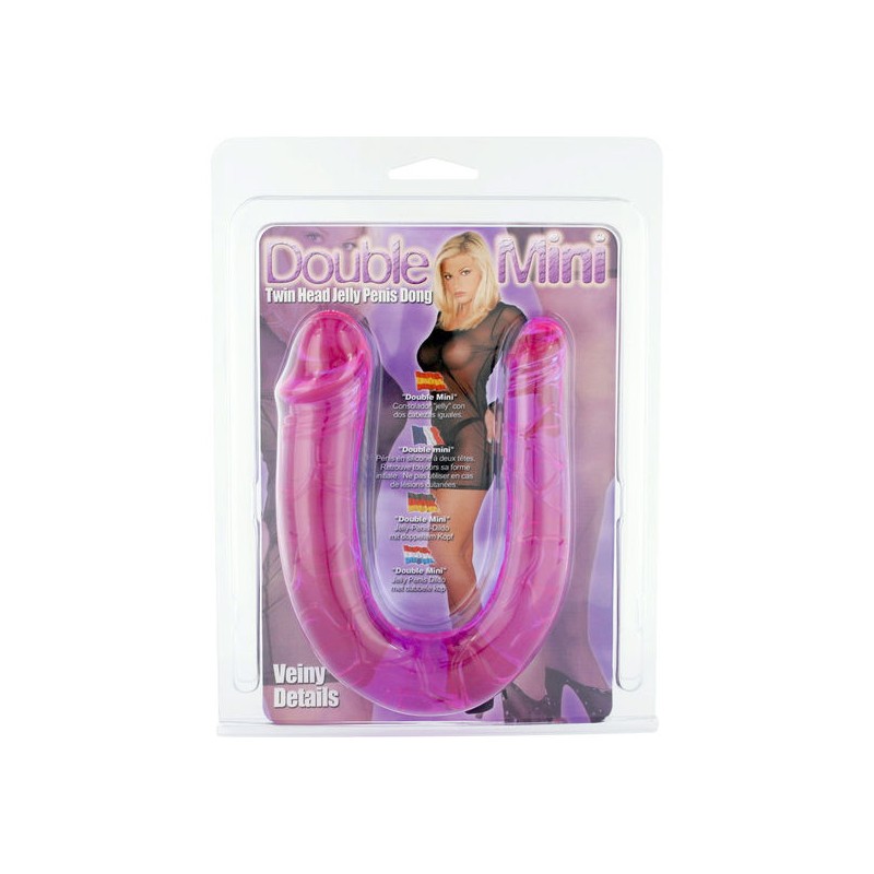 SEVEN CREATIONS - PENIS WITH TWO FLEXIBLE JELLY...