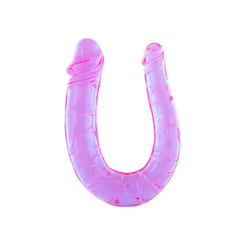SEVEN CREATIONS - PENIS WITH TWO FLEXIBLE JELLY...