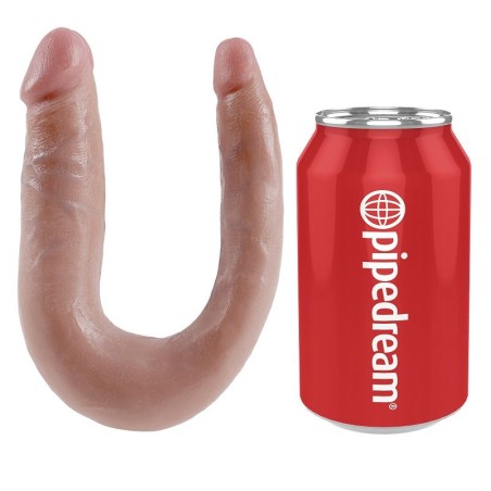 KING COCK - U-SHAPED SMALL DOUBLE TROUBLE FLESH 12.7 CM