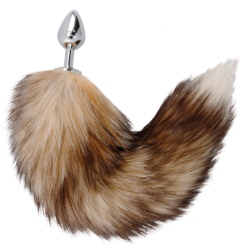 DARKNESS - TAIL BUTT PLUG SILVER