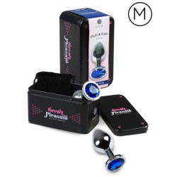 SECRETPLAY ANAL PLUG AZUL M 2